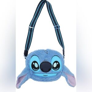 Blue Plush Kids Shoulder Bag